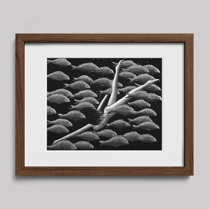 Sophia Flow Print-Drawings-nakedpastor