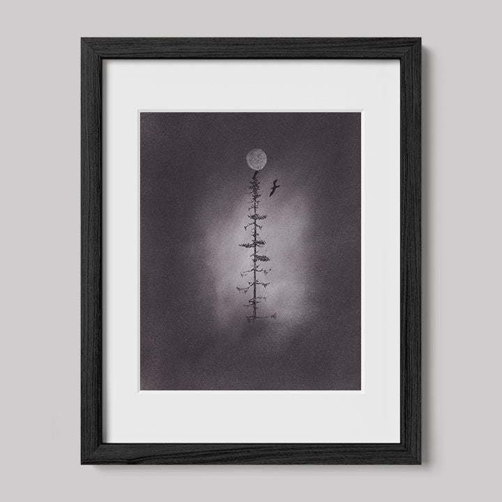 We Are Free Together Charcoal Drawing Print-Drawings-nakedpastor