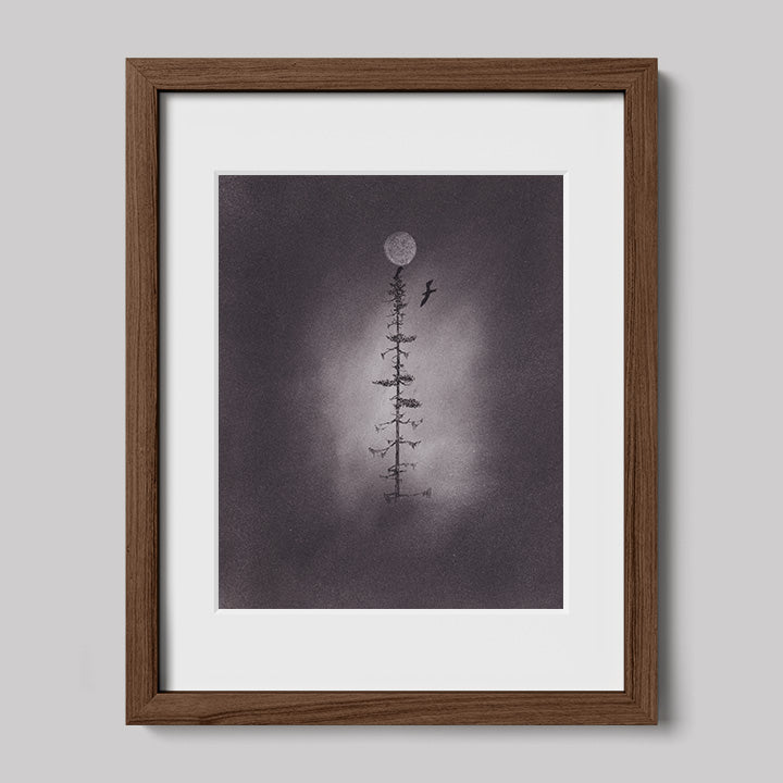 We Are Free Together Charcoal Drawing Print-Drawings-nakedpastor