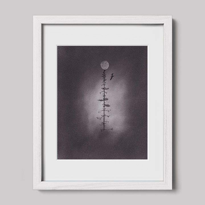 We Are Free Together Charcoal Drawing Print-Drawings-nakedpastor