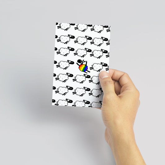 Go Against the Flock Mini Print-nakedpastor