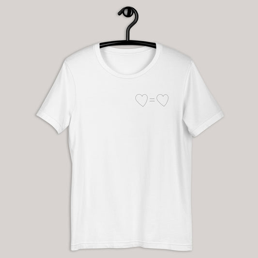 Heart = Heart T-Shirt - by nakedpastor