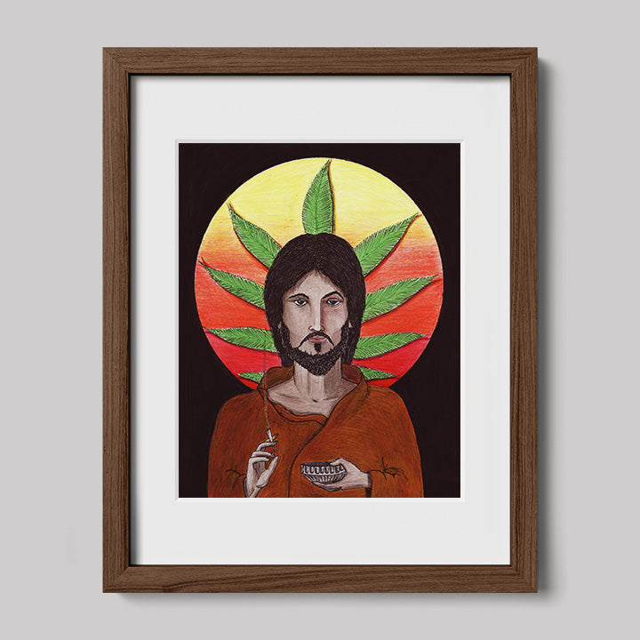 Jesus Higher Print-Drawings-nakedpastor