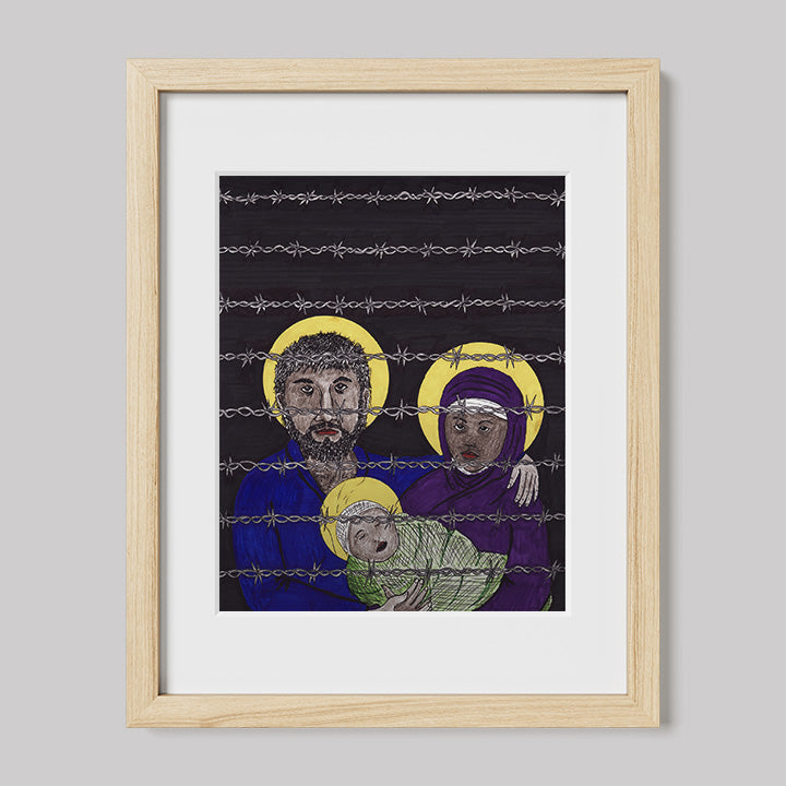 The Holy Family Print-Drawings-nakedpastor