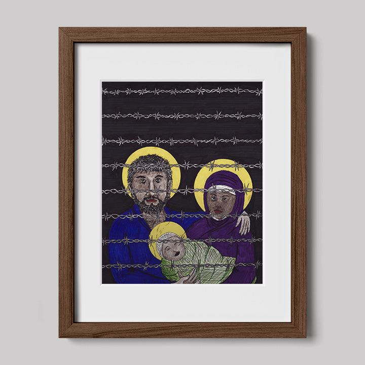 The Holy Family Print-Drawings-nakedpastor