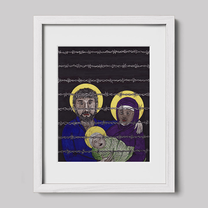 The Holy Family Print-Drawings-nakedpastor