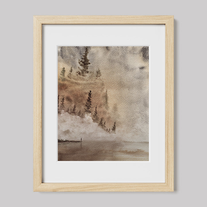 I Am Here Now Print-Paintings-nakedpastor