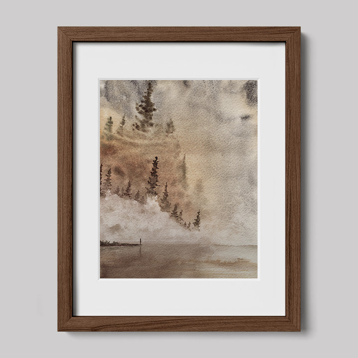 I Am Here Now Print-Paintings-nakedpastor