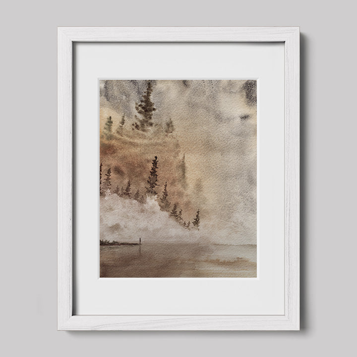 I Am Here Now Print-Paintings-nakedpastor