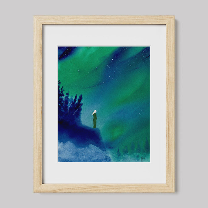 Timber Series "I Am Light" Print-Paintings-nakedpastor