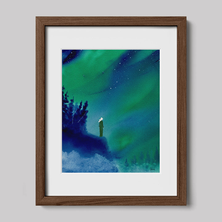 Timber Series "I Am Light" Print-Paintings-nakedpastor