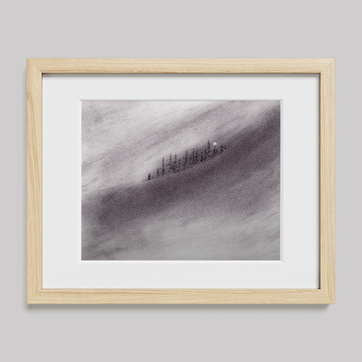 I Can Feel You Calling Me Charcoal Print-Drawings-nakedpastor