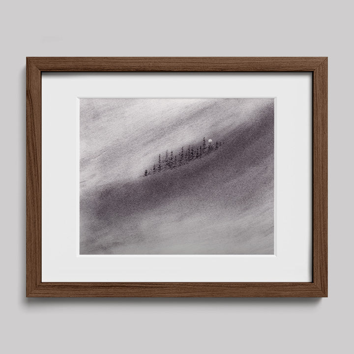 I Can Feel You Calling Me Charcoal Print-Drawings-nakedpastor