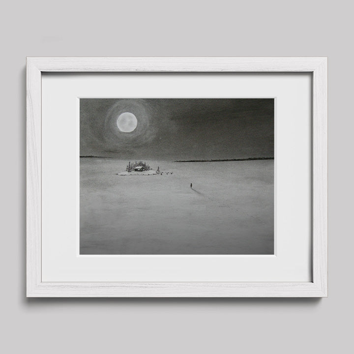I Return To Love Charcoal Drawing Print-Drawings-nakedpastor