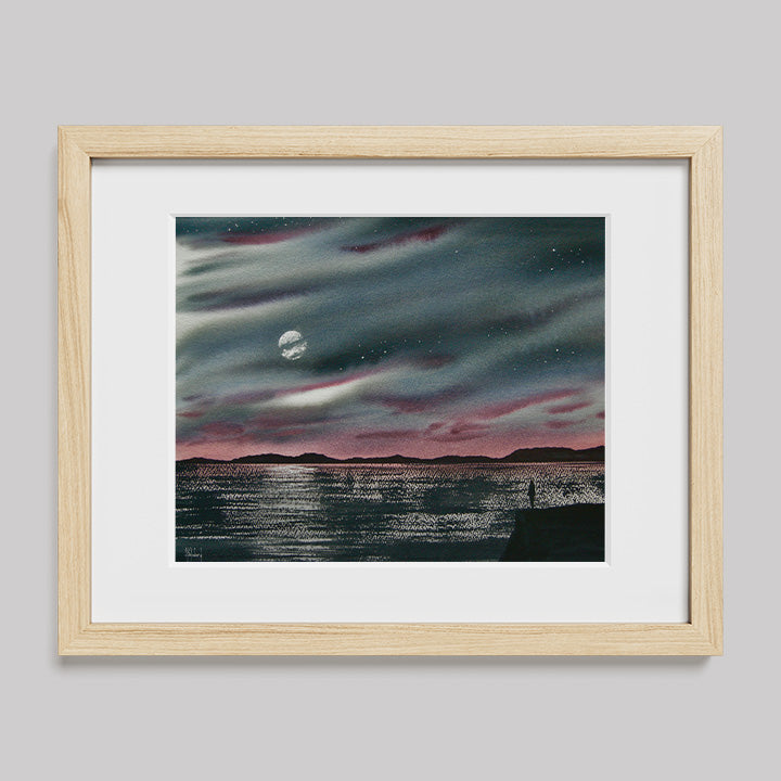 I Will Wait For You Watercolor Print