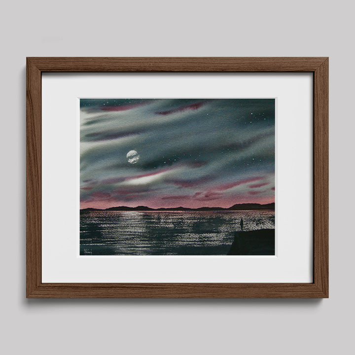 I Will Wait For You Watercolor Print