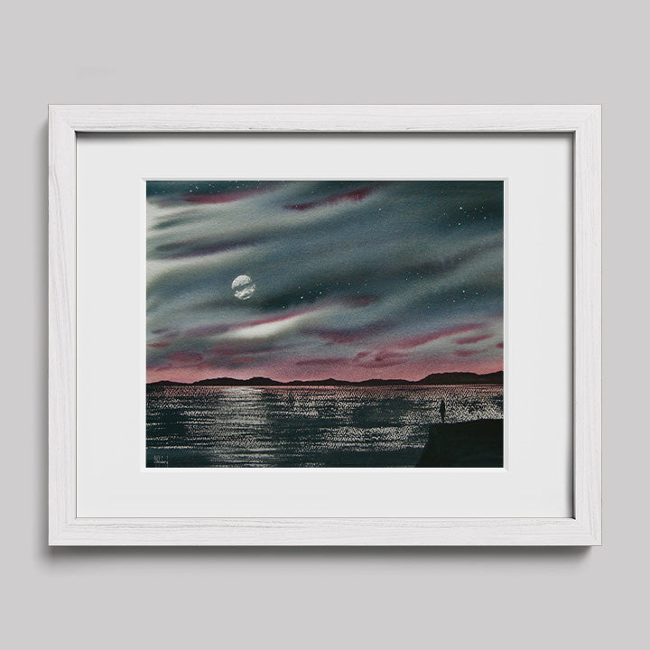 I Will Wait For You Watercolor Print