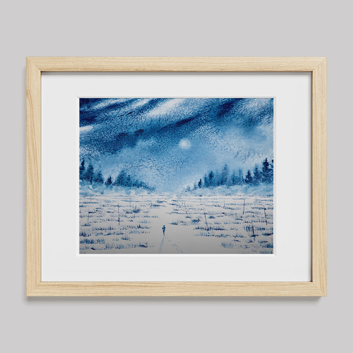 Carrying My Inner Child II Framed Art Print-Painting-nakedpastor