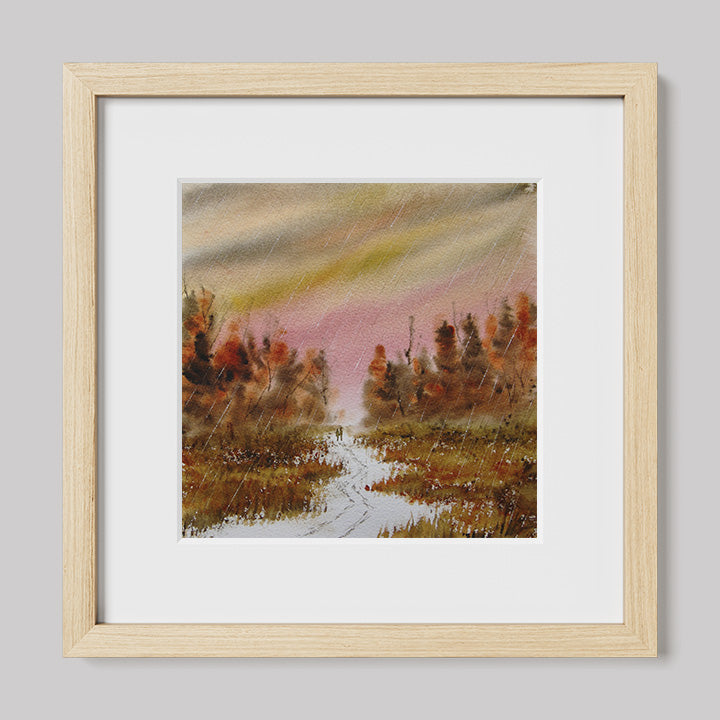 Come Isolate With Me Watercolor Print-Paintings-nakedpastor