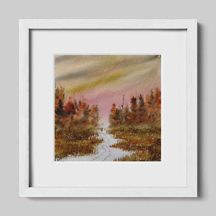 Come Isolate With Me Watercolor Print-Paintings-nakedpastor