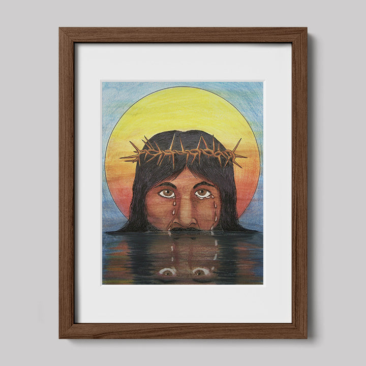 Jesus Cries Print-Drawings-nakedpastor