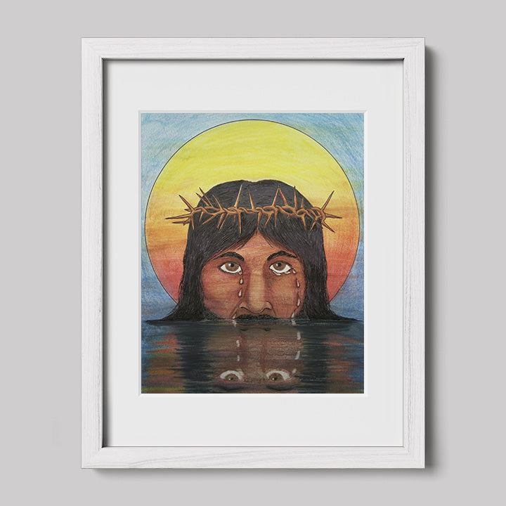 Jesus Cries Print-Drawings-nakedpastor