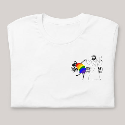 Jesus Dances with the LGBTQ Sheep T-Shirt