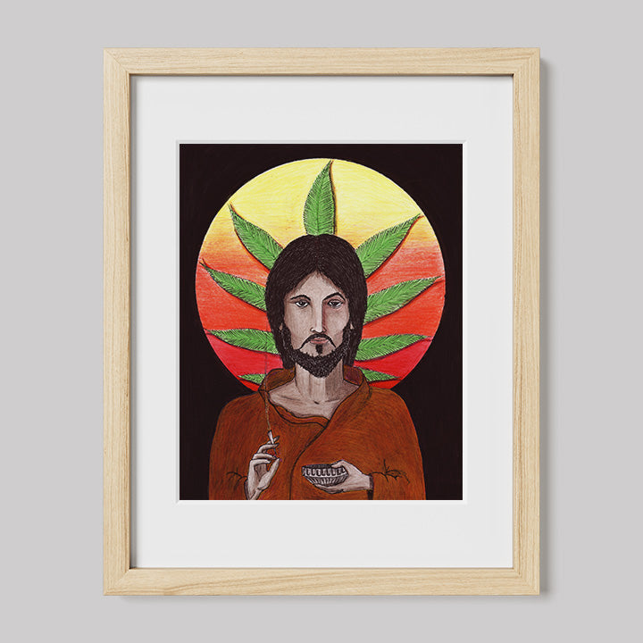 Jesus Higher Print-Drawings-nakedpastor