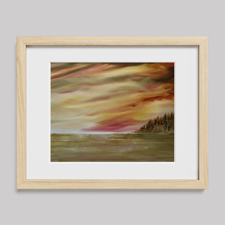 Join Me For Breakfast Watercolor Print-Paintings-nakedpastor