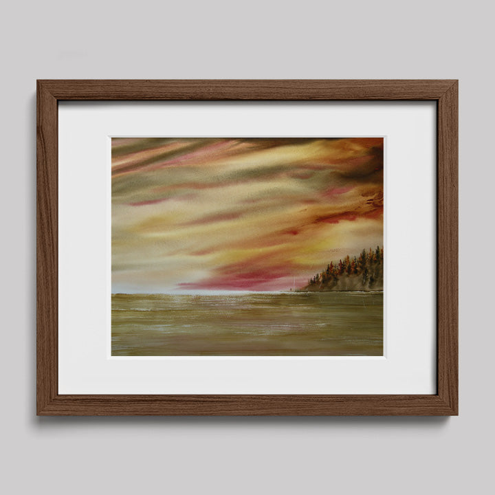 Join Me For Breakfast Watercolor Print-Paintings-nakedpastor
