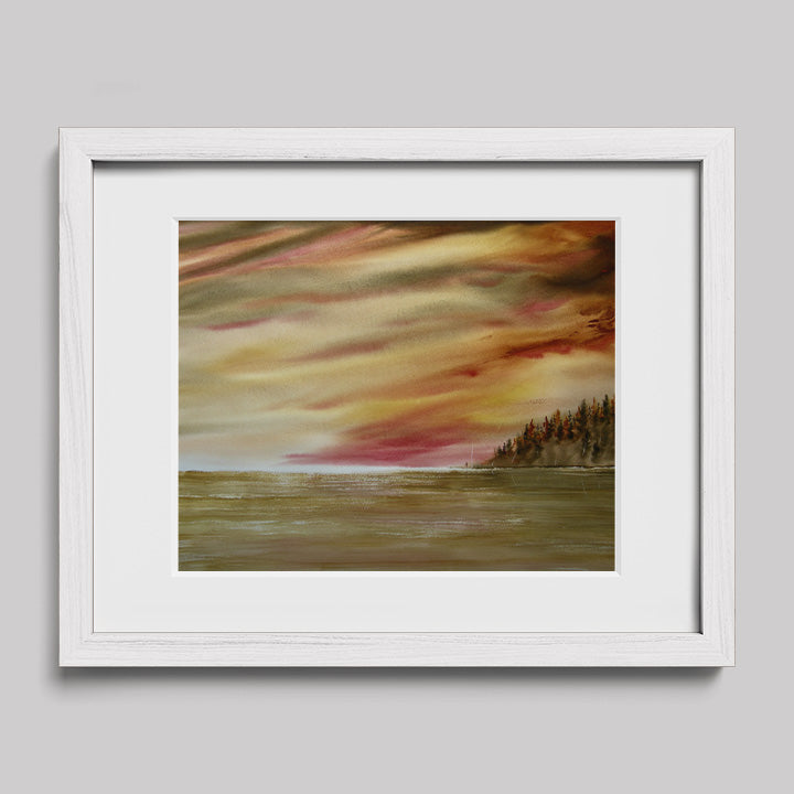 Join Me For Breakfast Watercolor Print-Paintings-nakedpastor