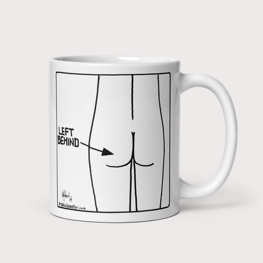 Left Behind Mug - by nakedpastor