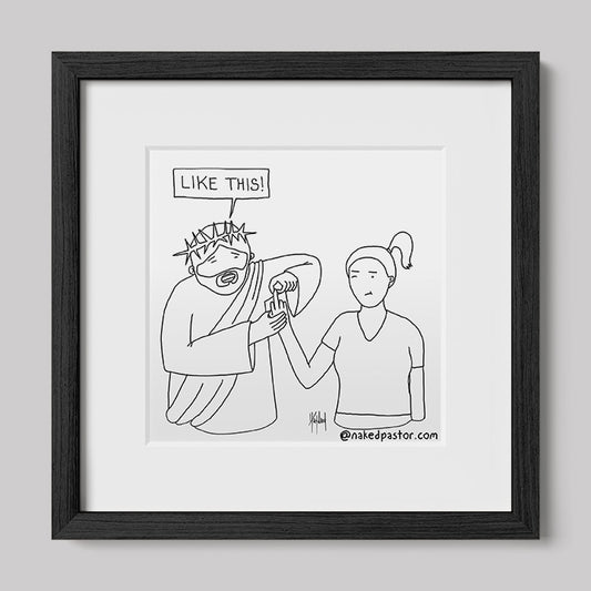Spirituality and Defiance Like This Cartoon Print-Cartoons-nakedpastor