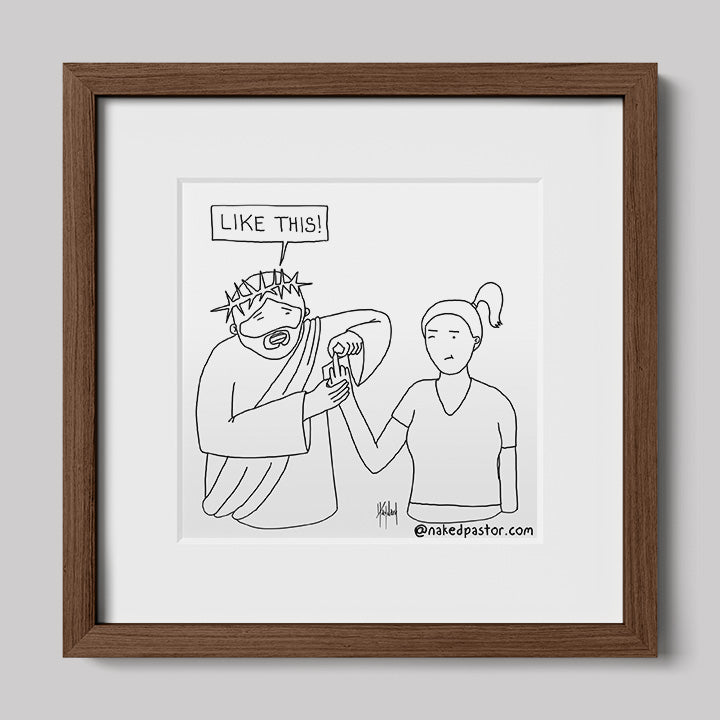 Spirituality and Defiance Like This Cartoon Print-Cartoons-nakedpastor