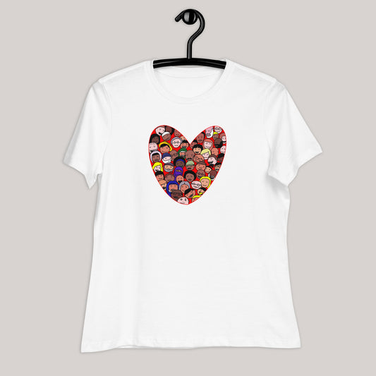 Love Everybody Fitted T-Shirt