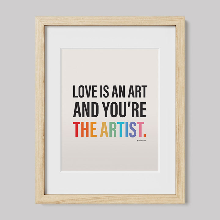 Love Is An Art and You're The Artist-Drawings-nakedpastor