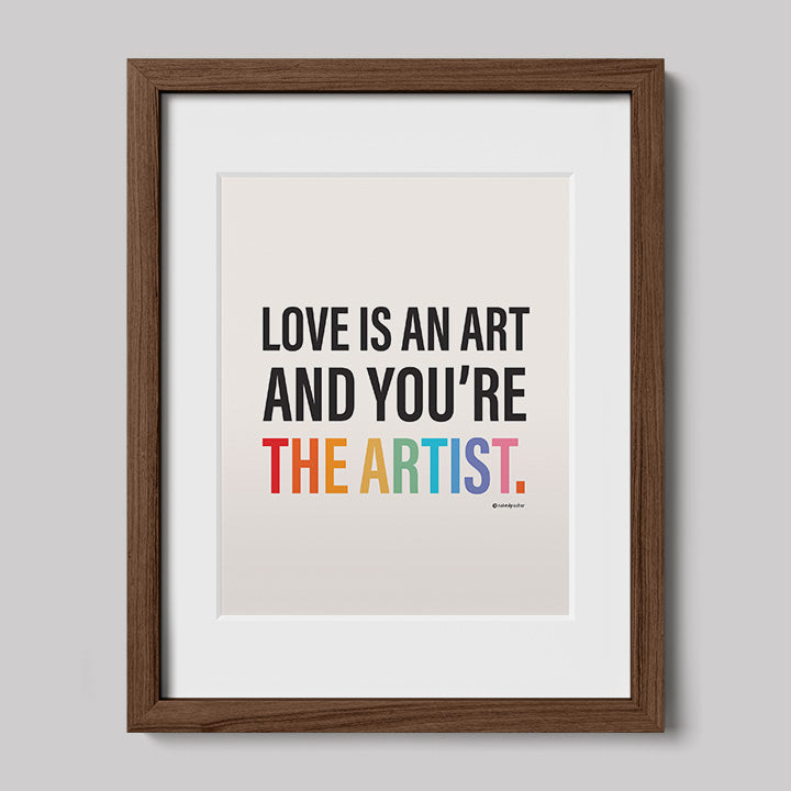 Love Is An Art and You're The Artist-Drawings-nakedpastor