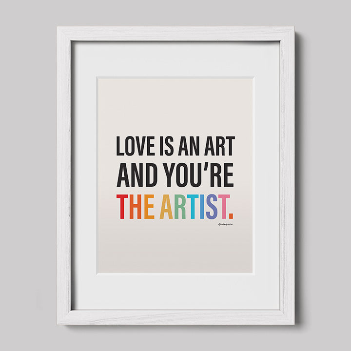 Love Is An Art and You're The Artist-Drawings-nakedpastor