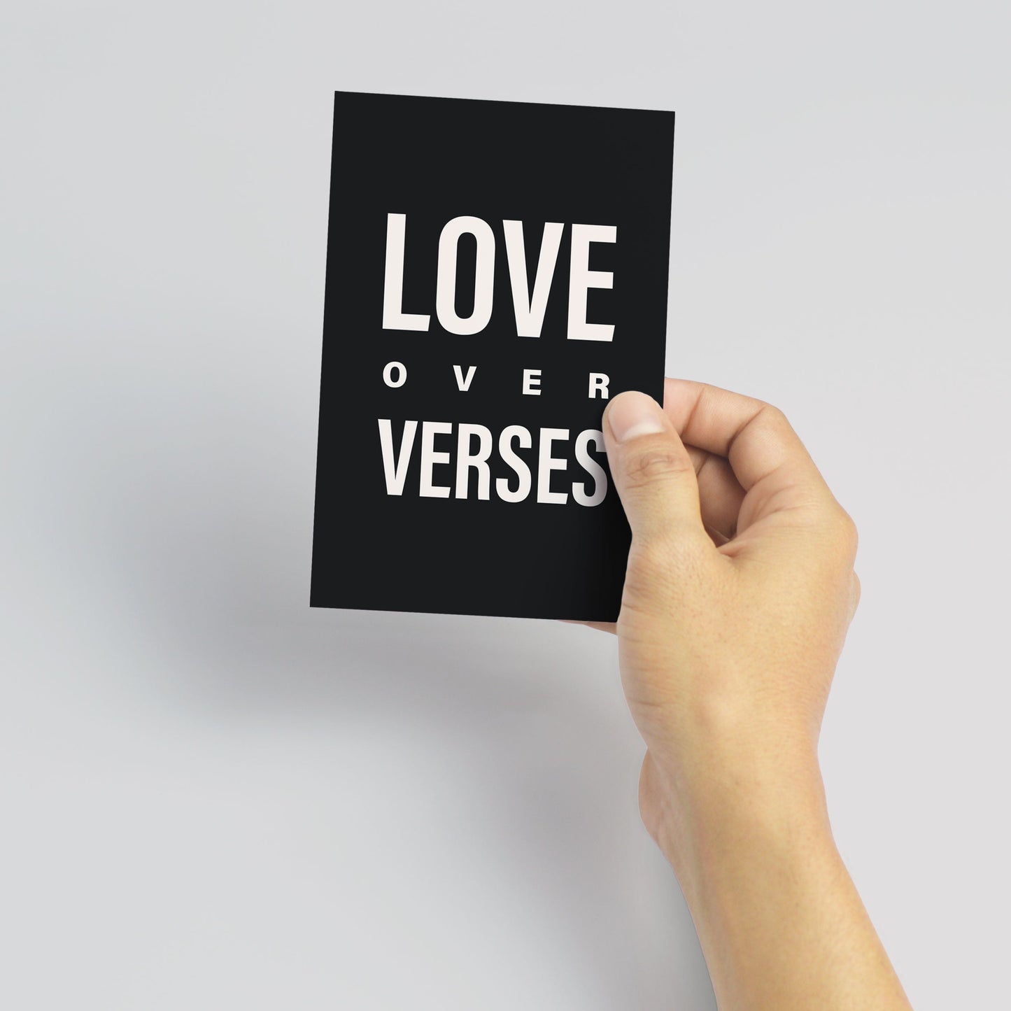 Love over Verses Mini Print-nakedpastor