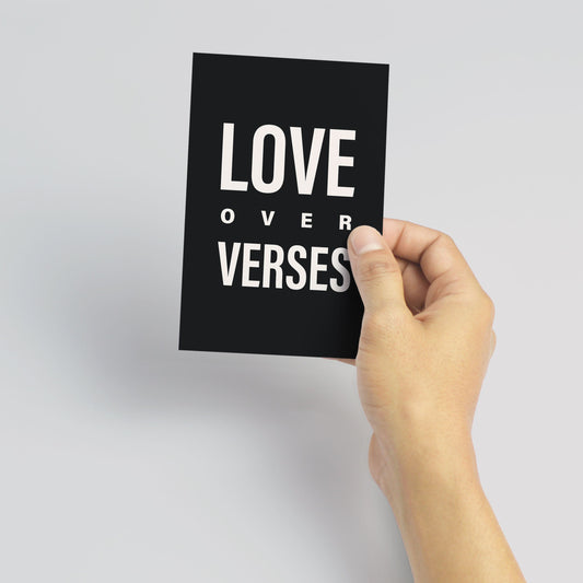 Love over Verses Mini Print-nakedpastor