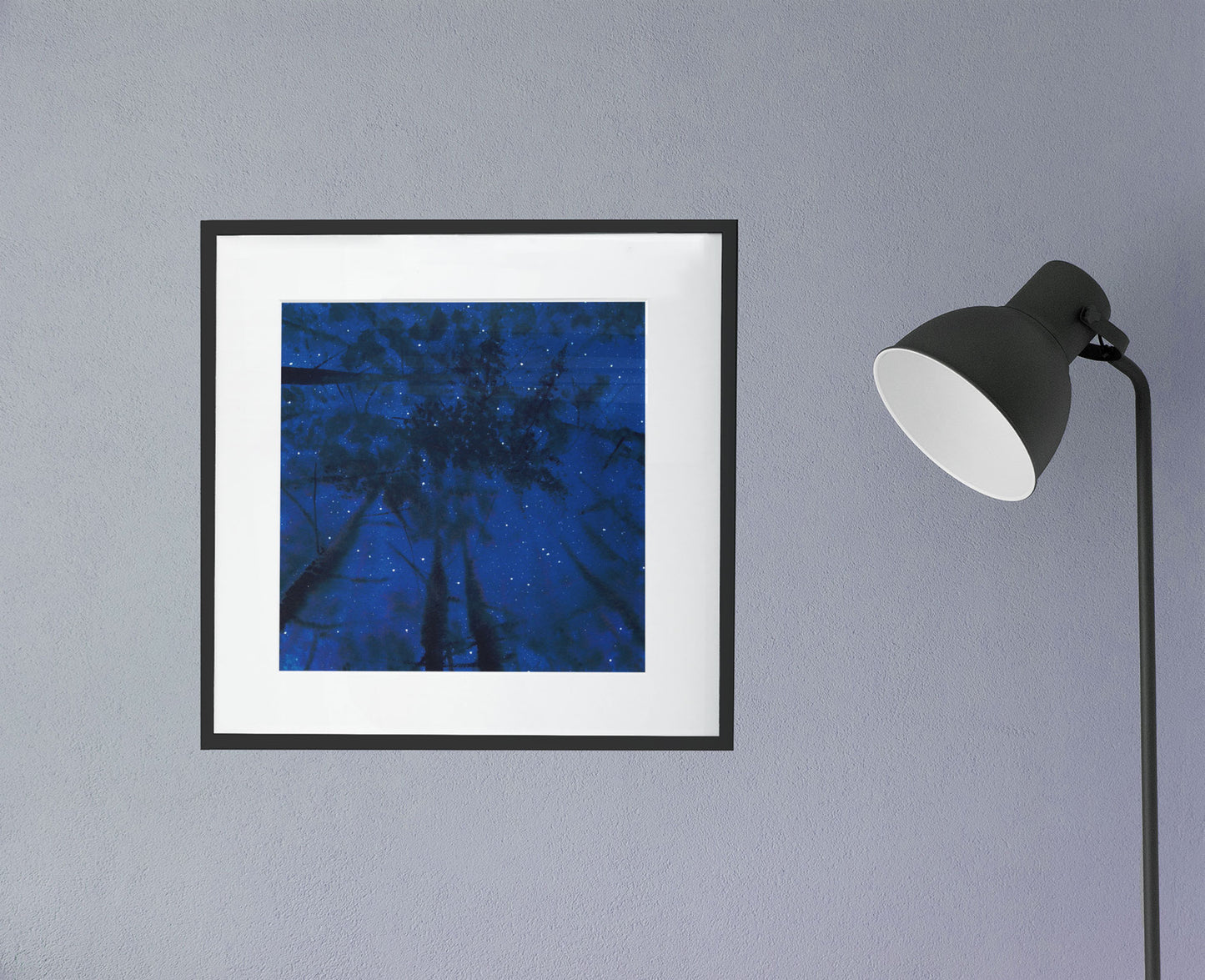 The Heavens Declare and the Trees Clap Their Hands Watercolor Print