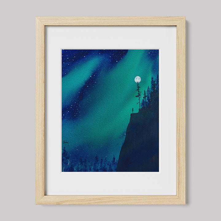 I Feel The Need To Be Seen Watercolor Print-Paintings-nakedpastor