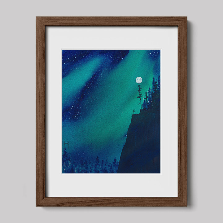 I Feel The Need To Be Seen Watercolor Print-Paintings-nakedpastor