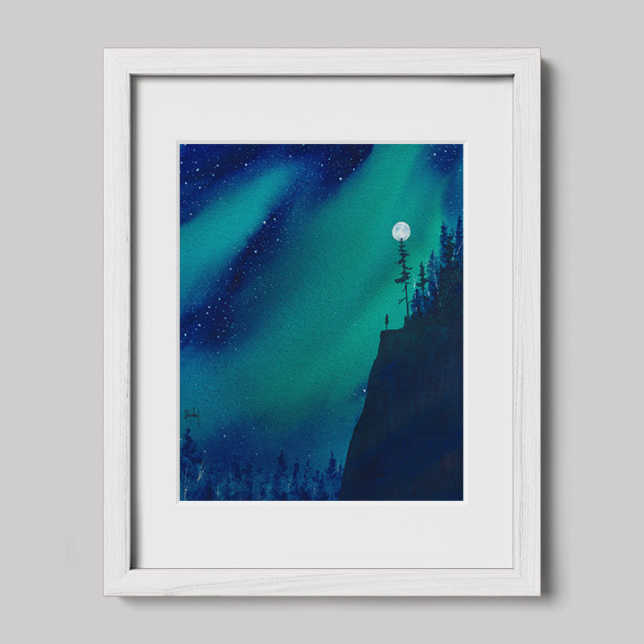 I Feel The Need To Be Seen Watercolor Print-Paintings-nakedpastor
