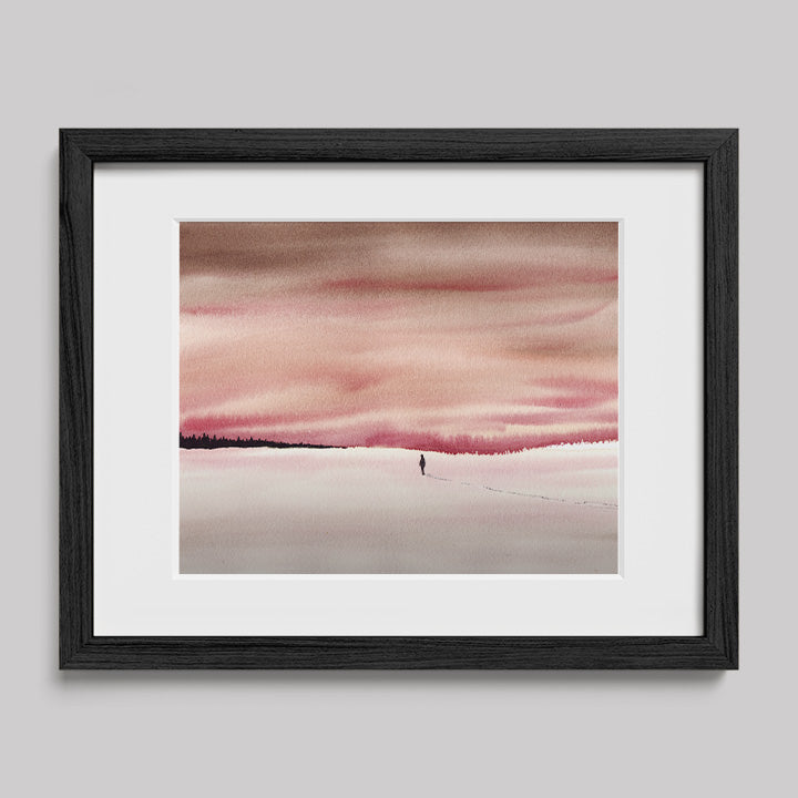 I Need to Leave Watercolor Print-Paintings-nakedpastor