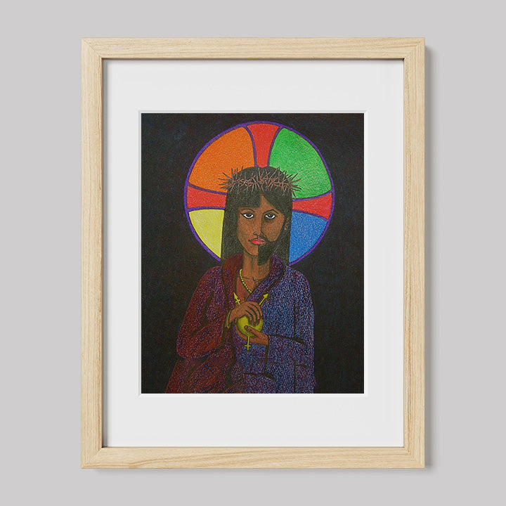 Neither Image of Christ Print-Drawings-nakedpastor