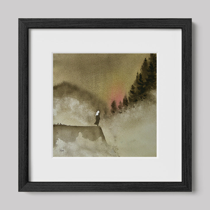 Timber Series Not Part But All Of Me Watercolor Print-Paintings-nakedpastor
