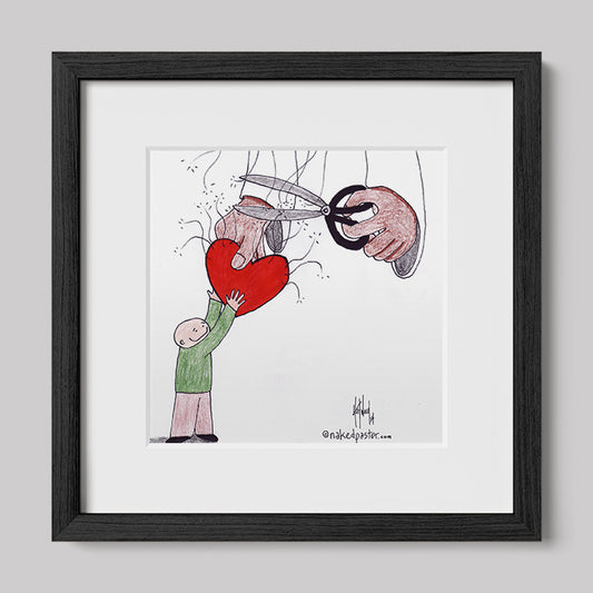 No Strings Attached Print-Cartoons-nakedpastor