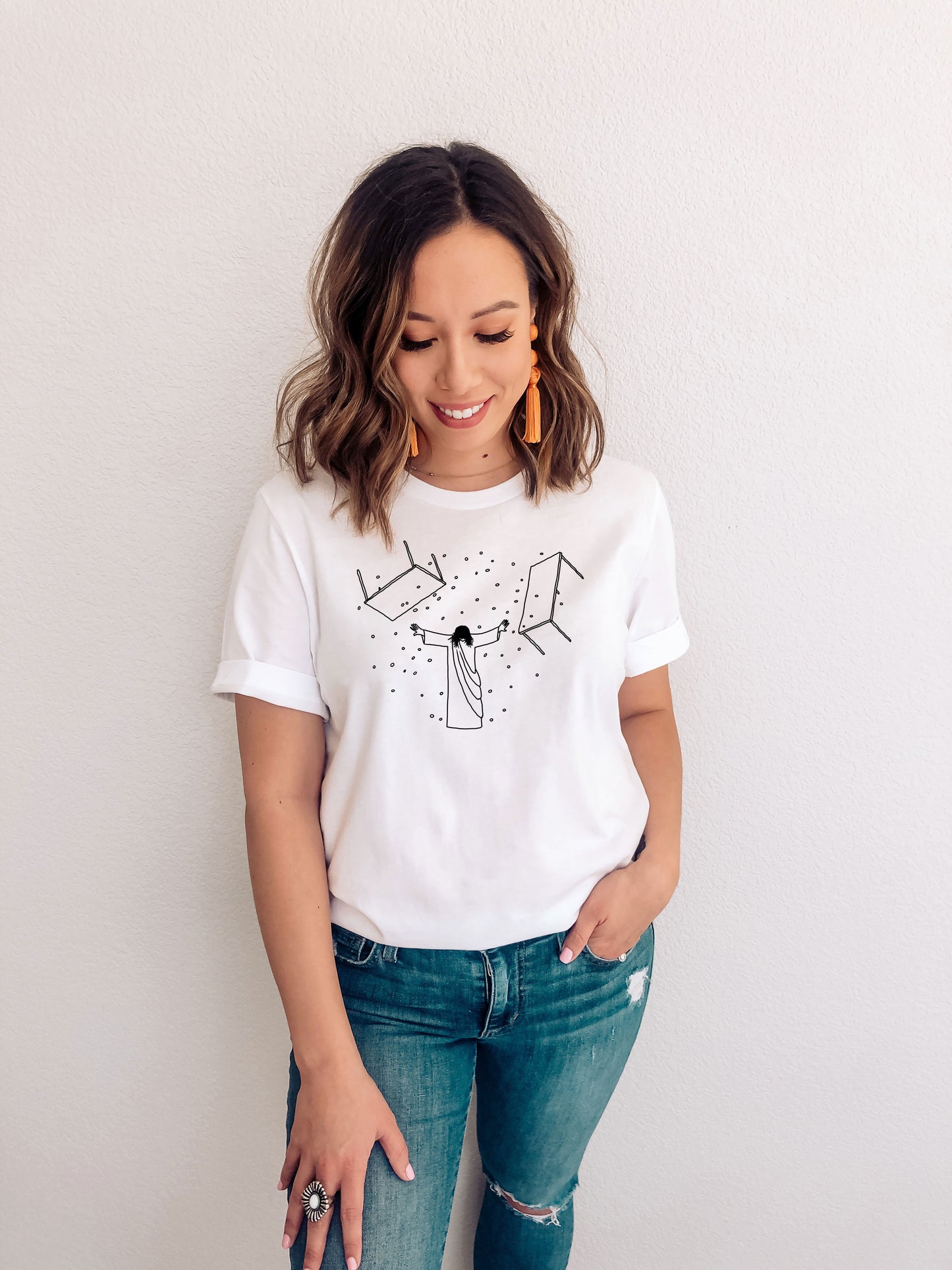 Jesus Overturning T-Shirt - by nakedpastor