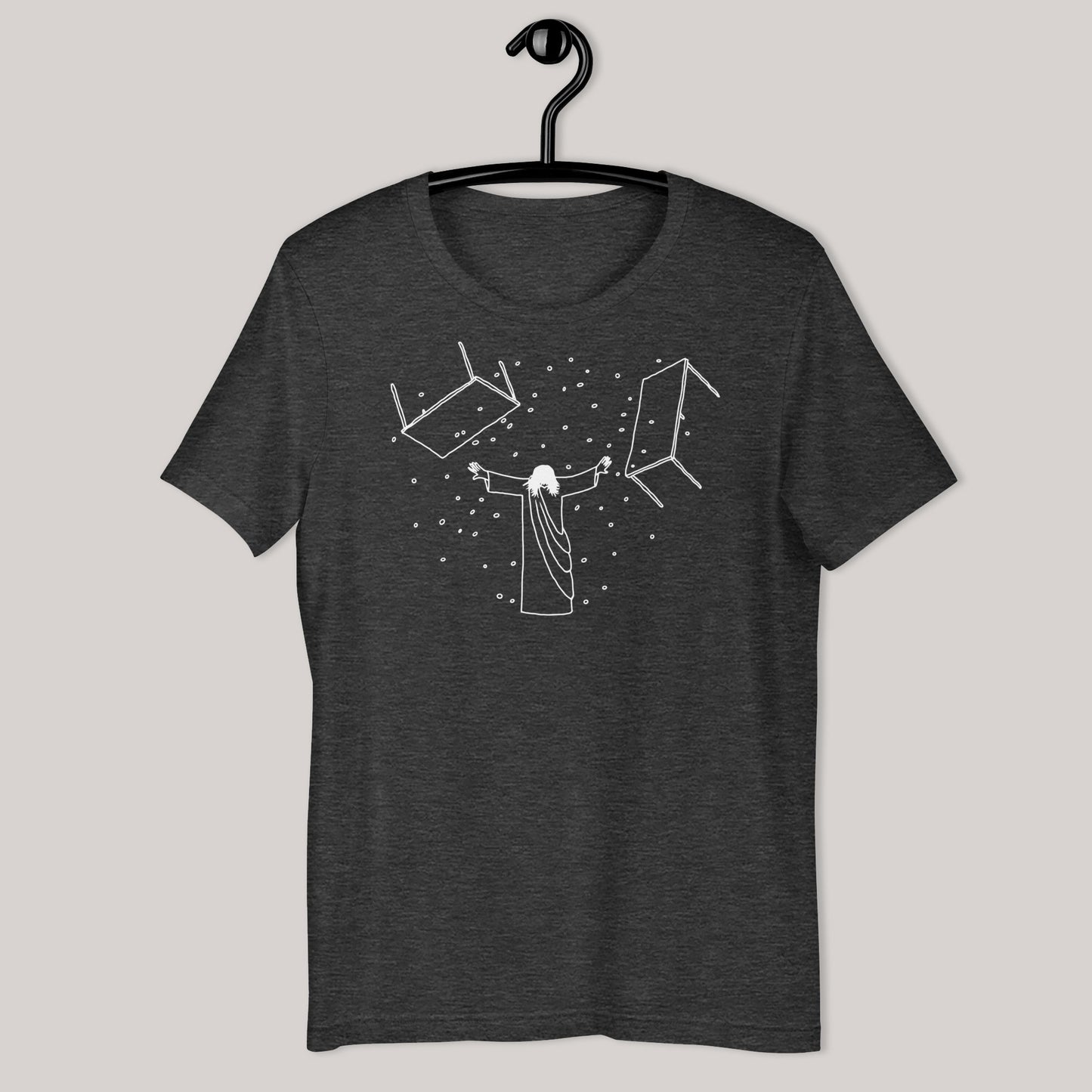 Jesus Overturning T-Shirt - by nakedpastor
